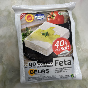 菲达奶酪飞达少盐40%山羊芝士200g沙拉配菜天然袋装早餐包装