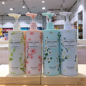 miniso名创优品樱花丝滑百合滋润茉莉花深层山茶花补水保湿身体乳