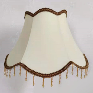 欧式复古布艺灯罩