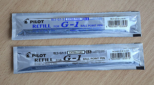 PILOT/百乐 BLS-G1-5 笔芯 G-1中性笔替芯 0.5mm