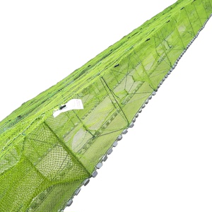 精品养殖小龙虾笼子有结网虾笼1.7网眼10.5米4 9黄色3号7.8加2.