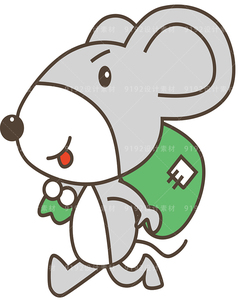 吉祥物老鼠卡通形象ai源文件png图psd设计素材