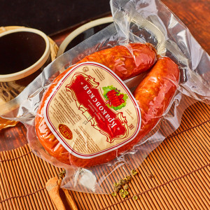 俄罗斯风味克拉科夫香肠纯肉u型烟熏肠开袋即食红肠火腿网红推荐