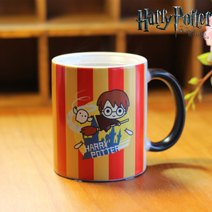 哈利波特harry potter 变色水杯 哈利波特马克杯茶杯 q版哈利周边