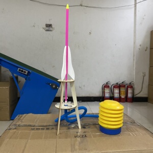 航天模拟器自制空气火箭炮科学实验器材科技小制作diy教具