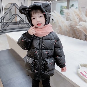 女宝宝冬装棉袄新款韩版1-4岁女童5加绒加厚保暖棉衣小女孩棉服潮