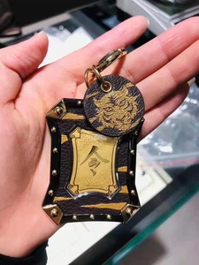 现货 周大福国内代购 足金黄金  生肖虎 令牌虎年 钥匙扣 原360