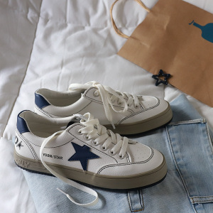 星星小白鞋2021年新款板鞋子春秋百搭五角星潮鞋女ins街拍女鞋夏