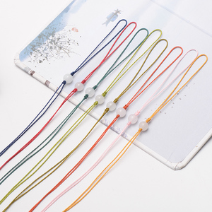 72号玉线精编简约手工珠子小挂绳可diy自穿配饰挂饰包包钥匙线绳