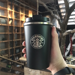 星巴克保温杯2022年新款男女欧式不锈钢简约女神杯咖啡杯便携杯子