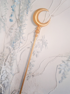 第十行星定做lolita手杖权杖太阳之东月之西走秀茶会华丽摄影道具