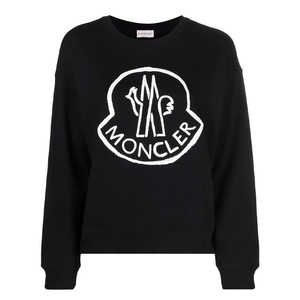 【deluxe】moncler盟可睐 23ss 女士 长袖logo印花卫衣h10938g000