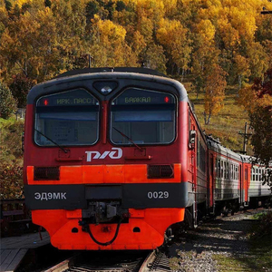 贝加尔湖环湖小火车俄罗斯旅游蒸汽电气火车预定官方授权极速出票