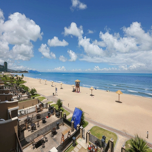 惠州双月湾宝安虹海湾二期别墅海边沙滩度假酒店一线海景房近万科