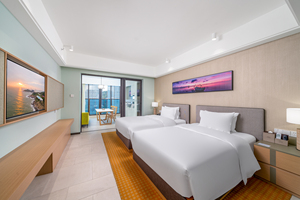 阳江海陵岛北洛秘境洛悦酒店悦享听海双床房