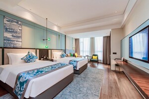 奉节诗城皇廷大酒店高级双床房(超宽双床)