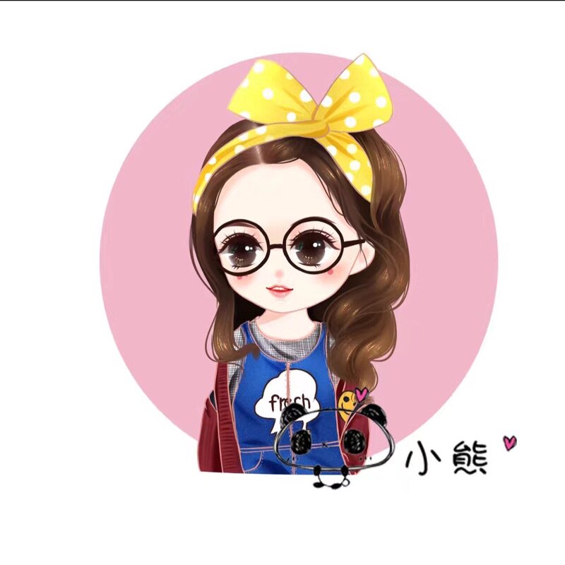 古装风照片转手绘移花接木设计卡通q版头像 动漫人物定制礼品logo