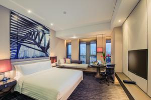 天津泛太平洋大酒店豪华城市景观大床房