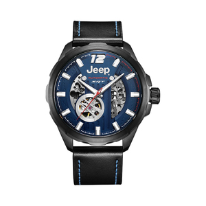 自营jeep吉普手表男自动机械表时尚镂空男士皮带腕表夜光新款潮牌