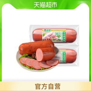 金锣火腿肠里昂烤香肠220g*2支