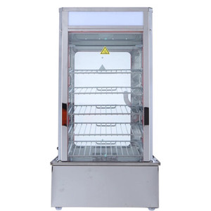 电热保温蒸包柜可以调节30到100度，五层，但是里面的隔板没