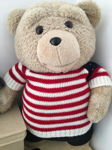 【现货直发】 Ted熊 电影同款 泰迪熊公仔会说话录音娃娃毛