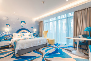 上海海昌海洋公园主题度假酒店海豚高级大床房