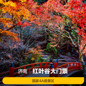 000人付款天猫[红叶谷-大门票]济南红叶谷门票飞猪度假官方旗舰店