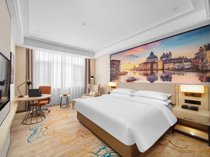 维也纳国际酒店（5.0版湖北麻城市石材园区店）高级大床房