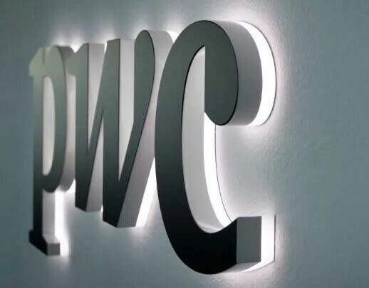 led亚克力发光字背发光树脂迷你字店铺门头广告招牌定做设计