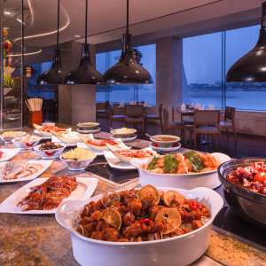 【馆庆迎新春】广州白天鹅宾馆 自助餐 海鲜自助餐流浮阁咖啡厅