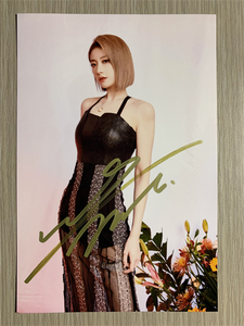 『冲冠』大陆明星喻言亲笔签名照片24款定妆照6寸无仿无印刷现货