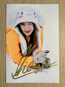 『冲冠』大陆明星程潇亲笔签名照片24款热门新款定妆照6寸现货