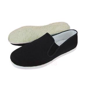 优质春秋礼服尼千层底透气方口一脚蹬懒汉鞋老北京男单鞋休闲布鞋