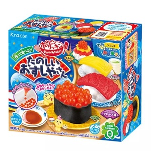 小林玩具 日本食玩嘉娜宝kracie迷你寿司DIY食玩手工益智玩具