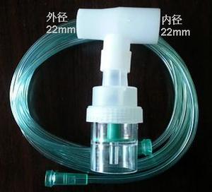 进口 呼吸机回路用三通喷雾瓶/呼吸管路三通雾化瓶/T形管雾化器