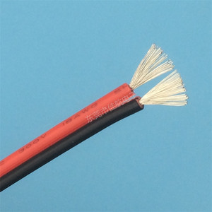 ul2468*28/26/24/22/20/18awg红黑双芯电线平行线镀锡铜电源线