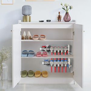 分水器遮挡柜实木鞋柜