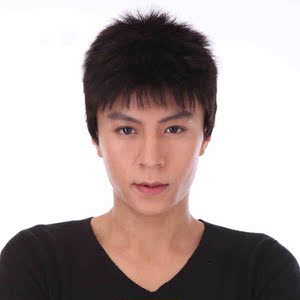 短发假发 男式真发 非主流寸头 时尚青年cos韩版帅气学生头包邮