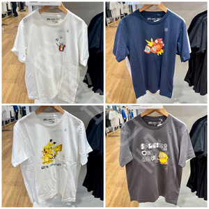 2022优衣库ut新款宝可梦联名皮卡丘可达鸭 男女同款t恤 444544