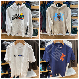 2021优衣库ut 杰夫 昆斯艺术家联名 男女同款 圆领t恤 卫衣443821