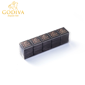 GODIVA歌帝梵85%黑巧克力排块散装比利时进口大板烘焙50片装零食