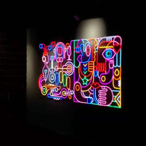 北京霓虹灯发光字