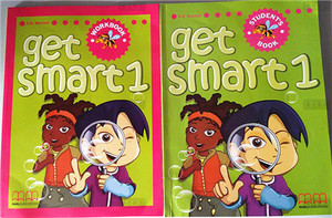 get smart英语教材原版小学少儿培训启蒙英语书套装正版送软件