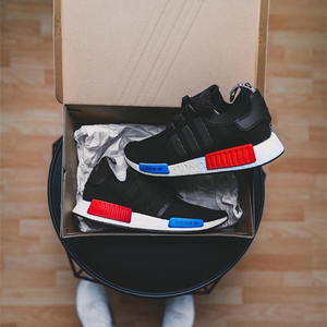 adidas三叶草nmd初代红蓝首发配色r1 pk og男鞋女鞋跑步鞋s79168
