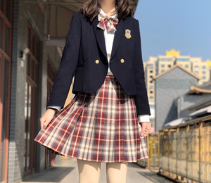 swallowjk家 燕子家jk制服  新年款原创格(苹果物