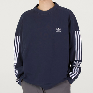 000人付款天猫adidas阿迪达斯三叶草卫衣男装2022新款运动休闲圆领