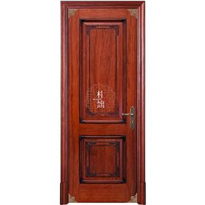 楷模朴拙木门纯实木原木室内原木门卧室纯实木门中式古典新中式门