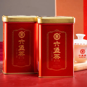 2021年中茶红罐六堡茶广西一级窖藏黑茶六堡茶150克散茶叶