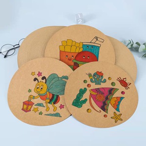 儿童涂色卡纸填色画